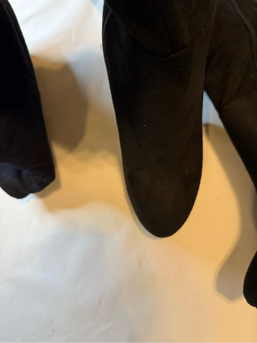 Wild Diva Black Over-the-Knee Stiletto Boots